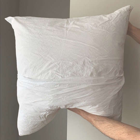 West Elm Organic Green Pintuck Euro Sham Cover - Picture 2 of 5